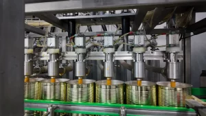 Mango pulp cans / Tins